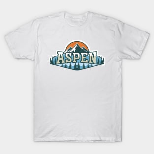 Aspen Ski & Snowboard T-Shirt